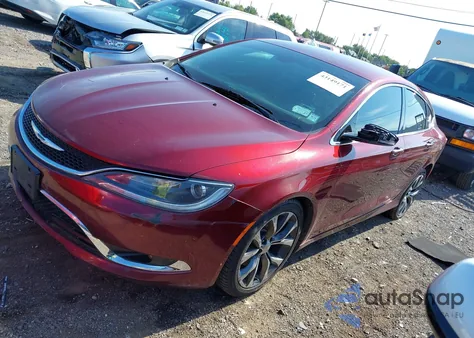 2015 Chrysler 200 C из США, поврежденный, VIN 1C3CCCCB3FN520731
